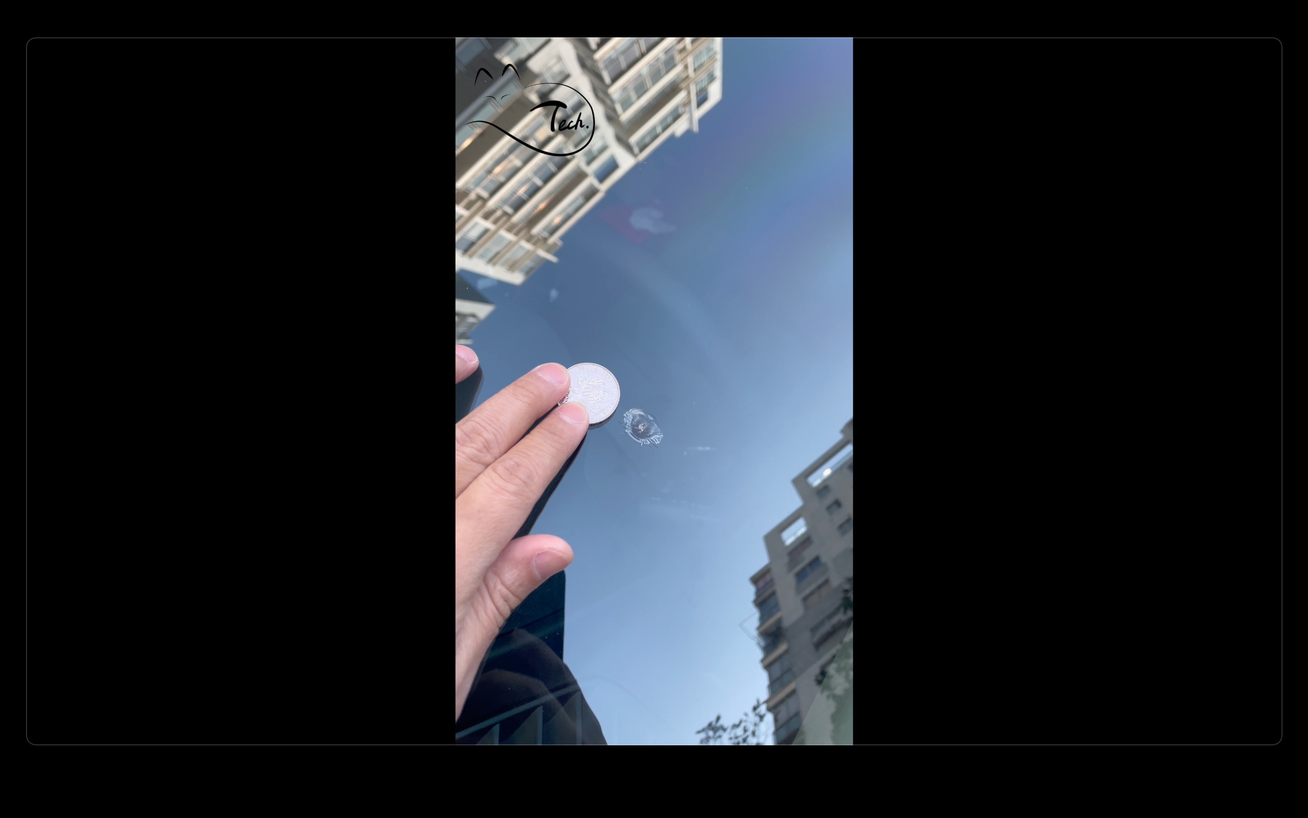 汽车挡风玻璃修复效果对比分享哔哩哔哩bilibili