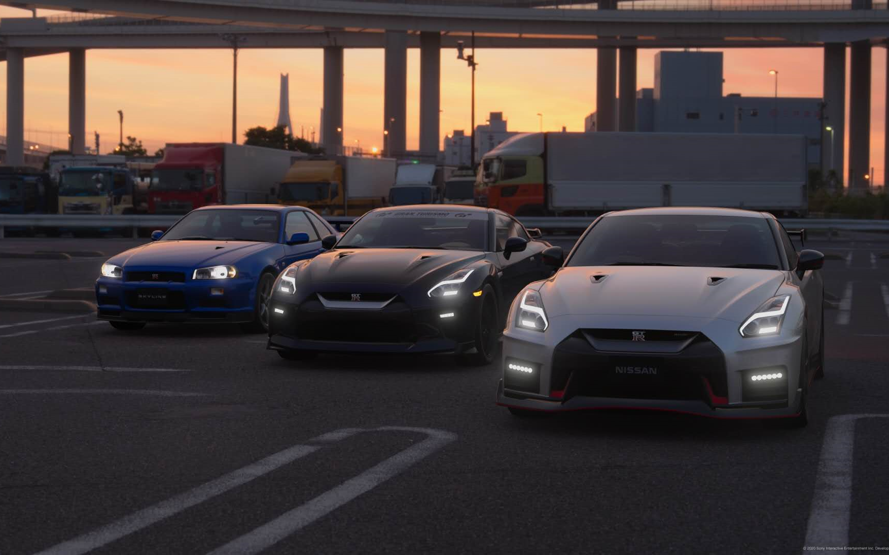《gt sport》纽北2017 款nissan gtr nisom 7分06秒9_哔哩哔哩 (゜-゜