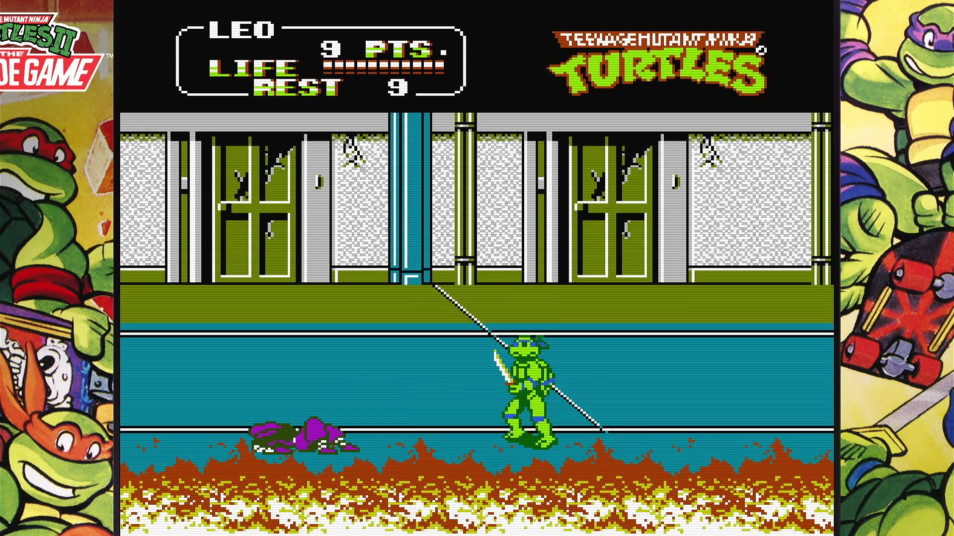 switch 忍者神龟合集 fc红白机忍者神龟2 通关实况