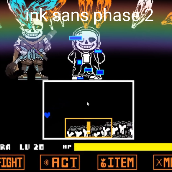 Ink Sans Fight Phase 2 GIF - Ink sans fight Phase 2 - Discover