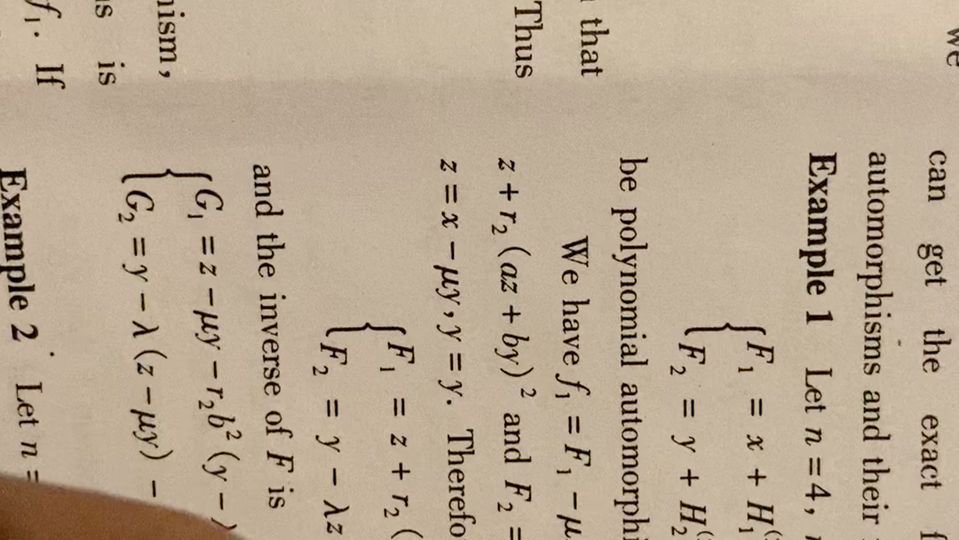 雅可比猜想4,一多项式次数是另一个的倍数时,有算法求逆,中科院论文哔哩哔哩bilibili