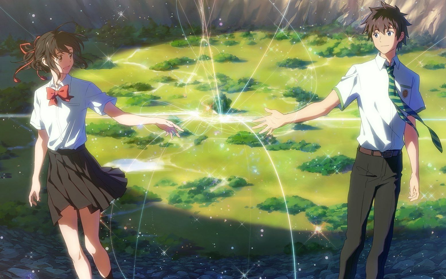 【你的名字】画面太美了,主题曲超级好听!