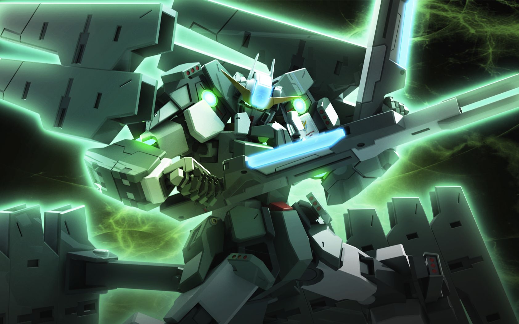 【une武装映像化#47】gn-010 狱天使高达(最终决战样式)[zabanya]