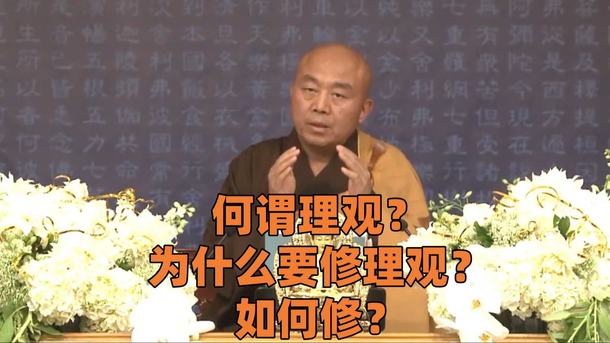 净界法师:何谓理观?净土宗为什么要修理观?如何修?(佛法修学概要期中座谈6节选)哔哩哔哩bilibili