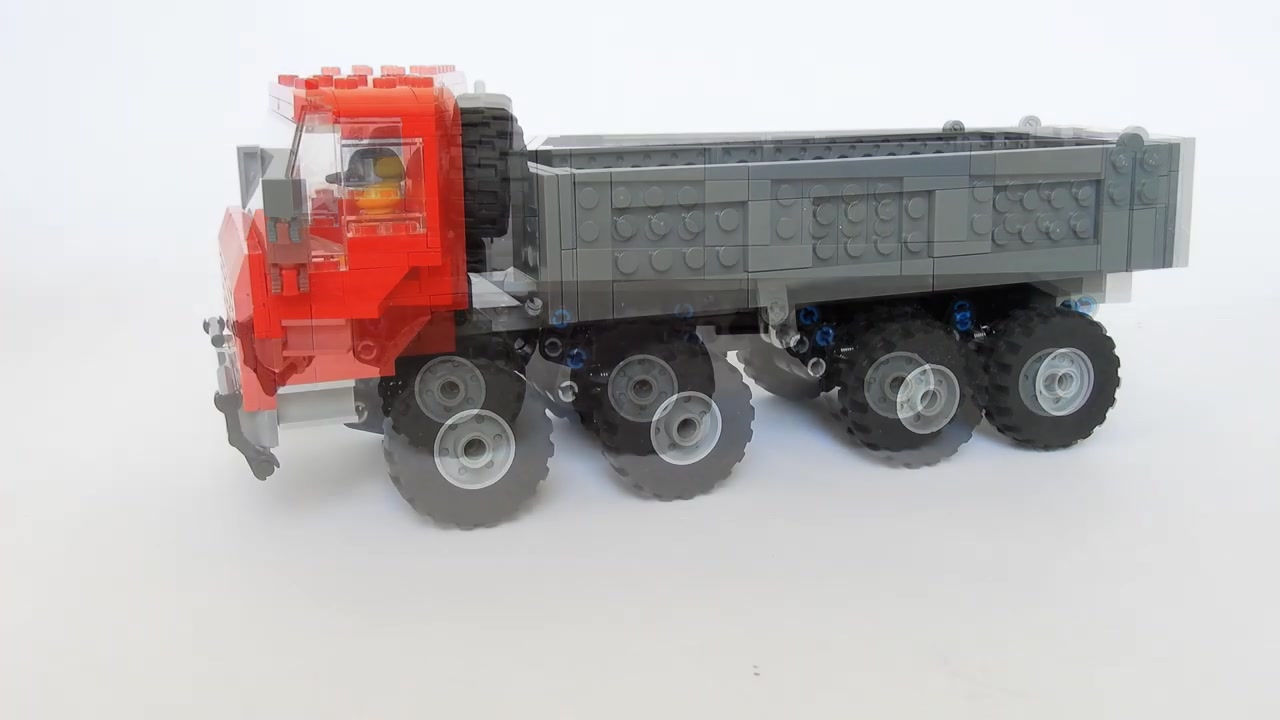 乐高MOC作品 科技系列 Tatra Tipper 8x8卡车 作品欣赏哔哩哔哩bilibili