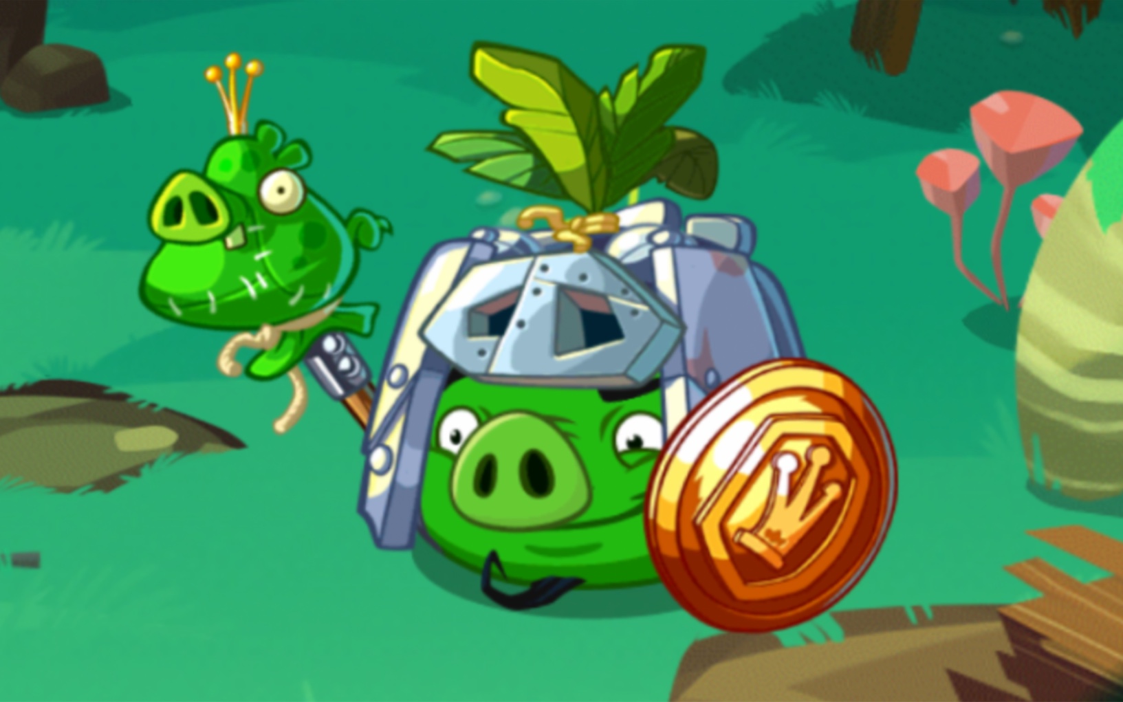 [angry birds epic] square forest - 3