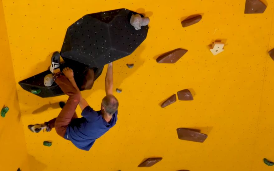 5m free solo (net) climbing wall - climbing daily ep.1976