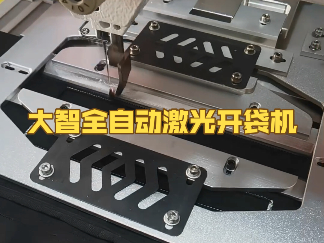 大智全自动激光开袋机