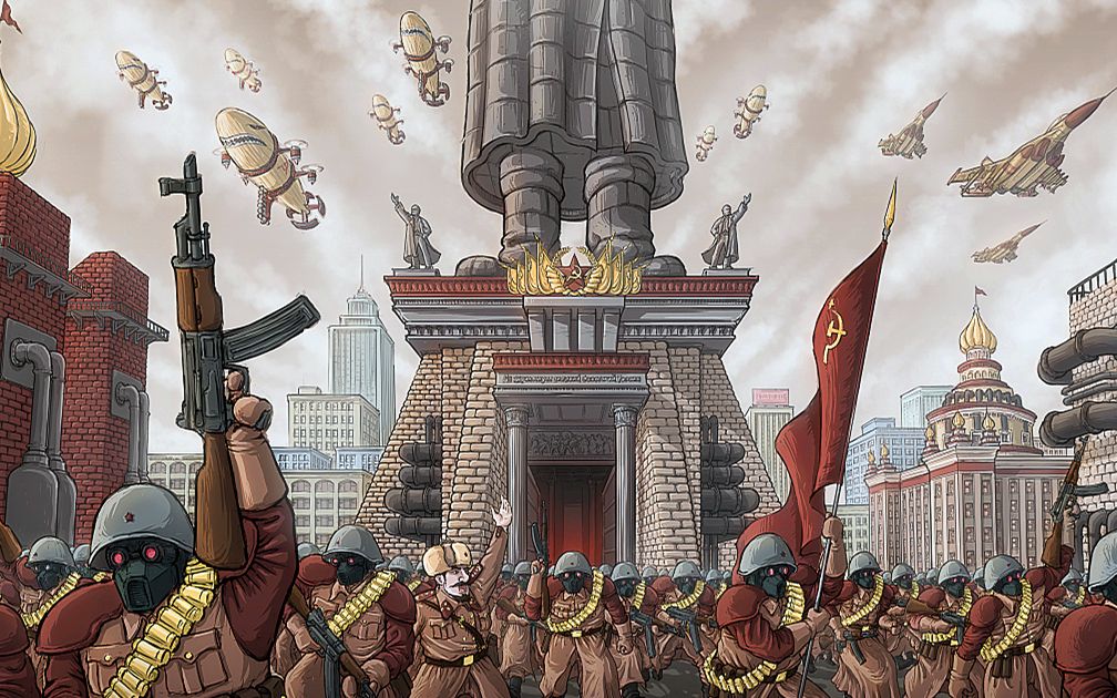 【红警3mod:remix】苏联vs帝国,ai之间的超级对决!最终胜利花落谁家!