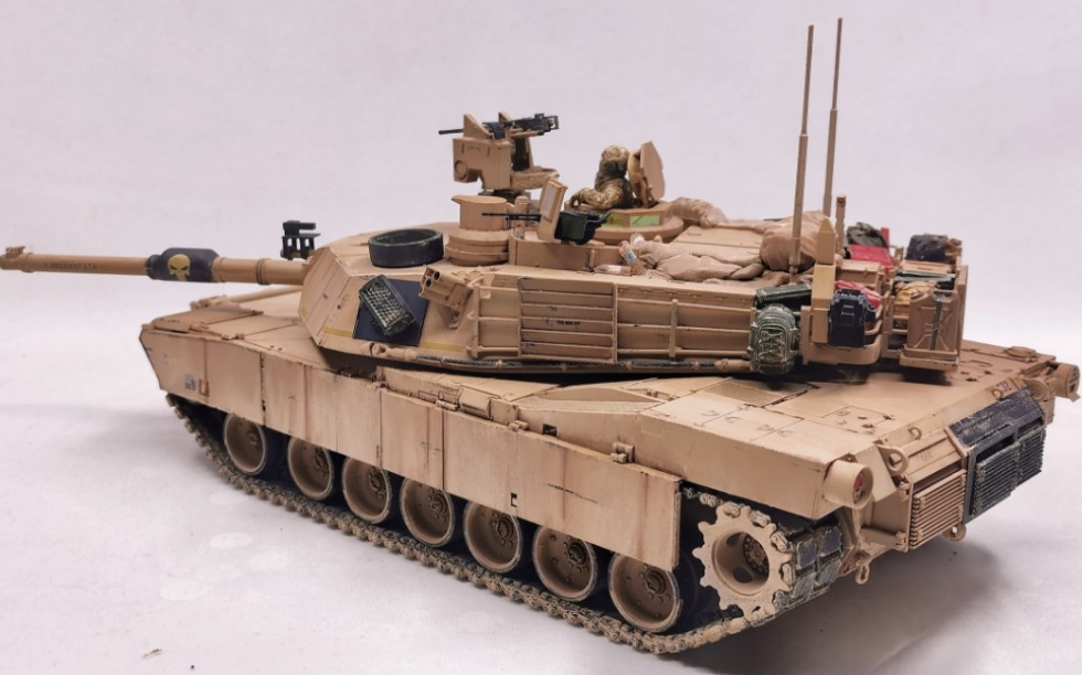 1/35 m1a2sepv2 麦田成品模型展示
