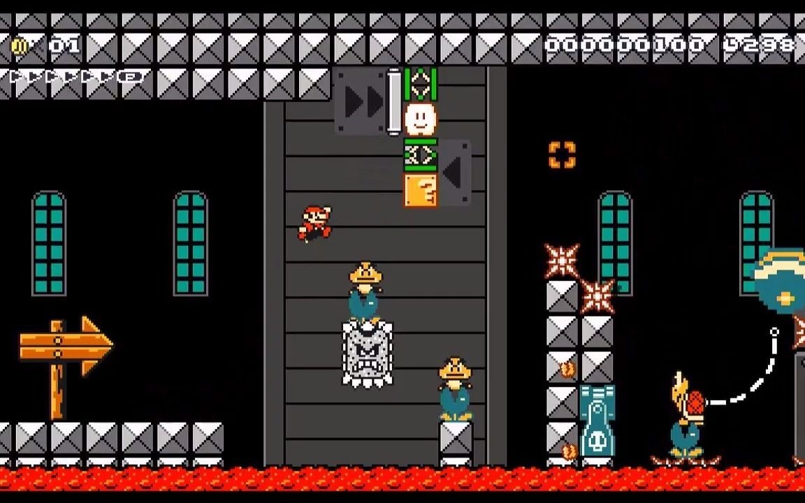 【controller nibbling】[smm2] guvnor by [caspur] 好玩踩怪跳