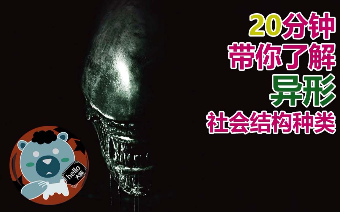 【大熊】20分钟带你了解全异形种类,漫画里的你也知道吗?(大熊的异形研究计划)哔哩哔哩bilibili