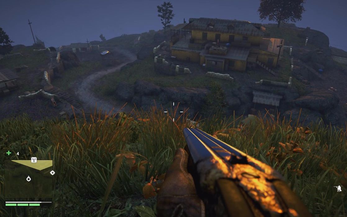 孤岛惊魂4不被看好的大象枪轻松解放茶叶厂