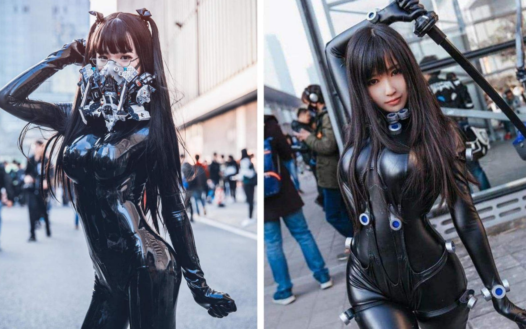 近年来漫展上全身皮衣小姐姐真的火到爆了