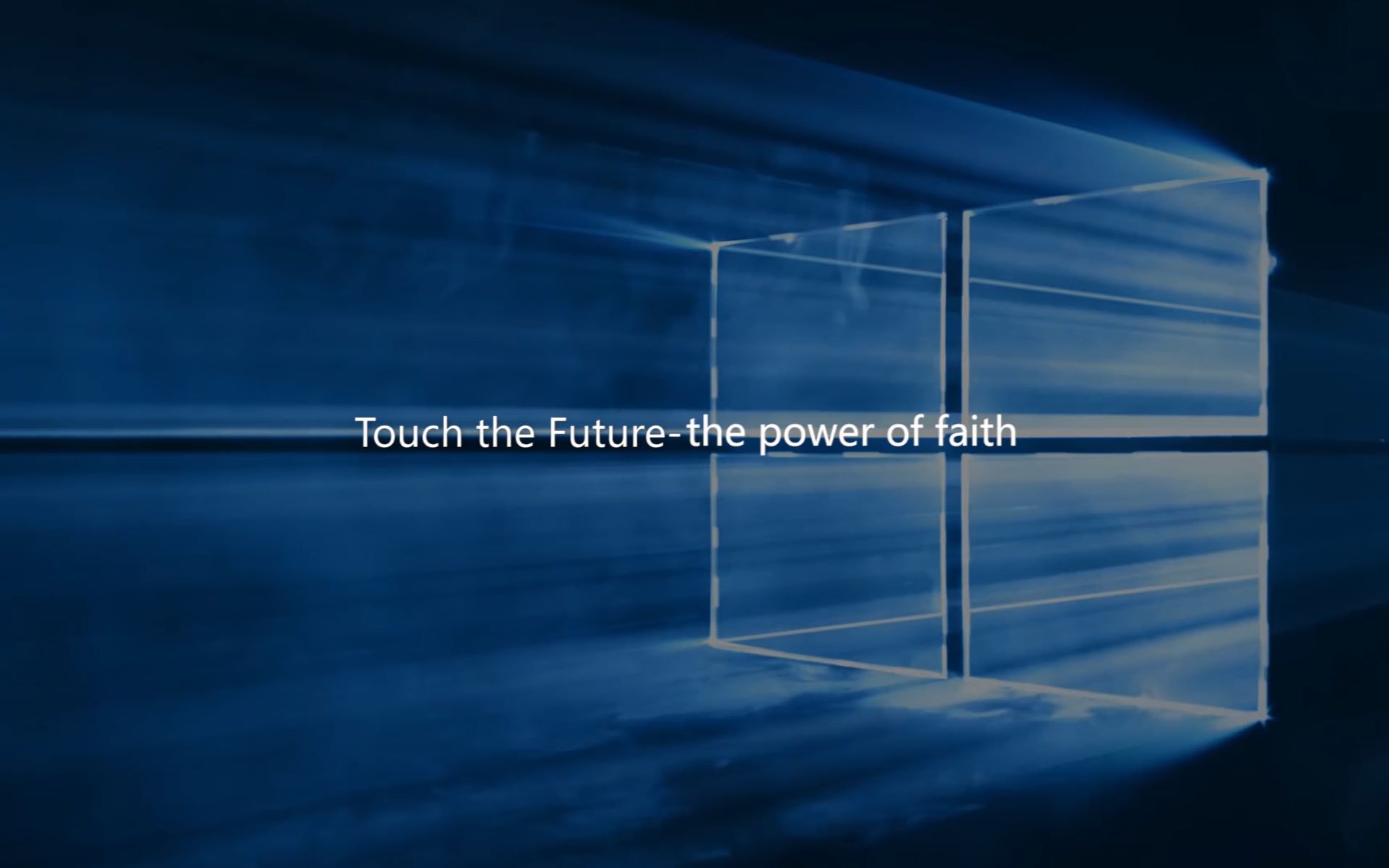 [图][微软宣传片超燃混剪]Touch the Future-the power of faith