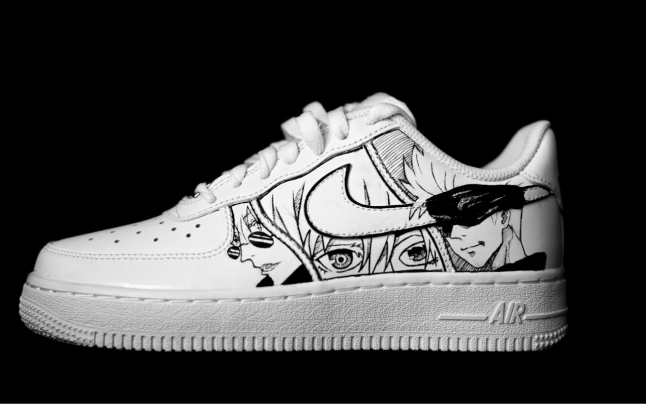 手绘耐克 咒术回战 五条悟