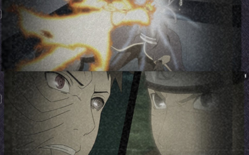 超燃卡点!九尾呜人对战白面具接破面带土连续彩蛋!