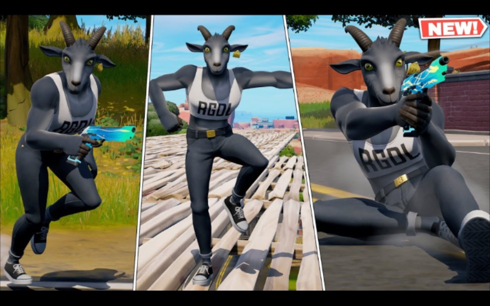 [图]FORTNITE丨模拟山羊A GOAT游戏中展示 11月27号商城发布 [纯享]