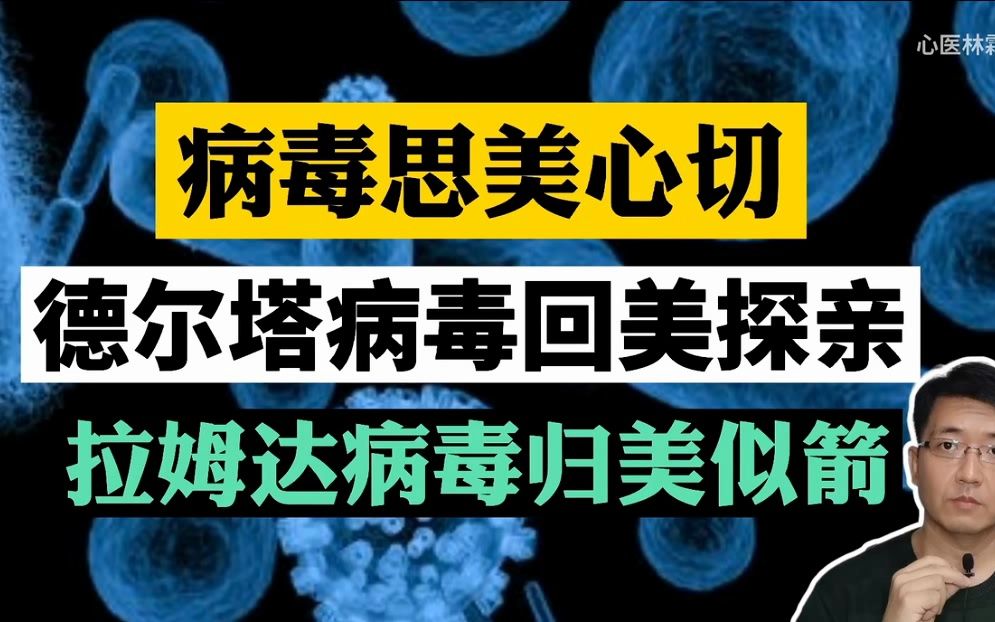 E64心医林霖 激情输出:病毒思美心切德尔塔病毒回美探亲 拉姆达病毒贵美似箭 舆论 奥巴马拜登 口罩 蛙蛙 钢铁基础设施建设 公知汉奸 公交车 2021哔哩哔...