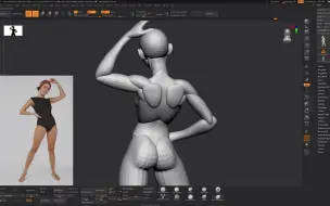 Скачать видео: 【Zbrush】手办基础形体搭建