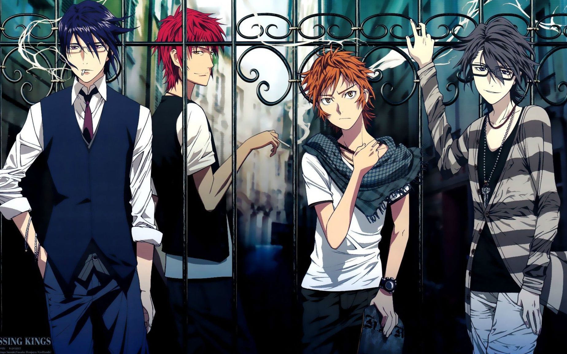 【k/燃向/伏八/双王】enemies