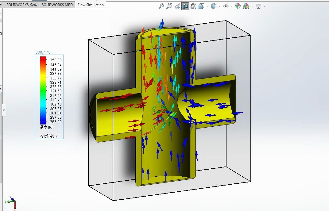 [图]1-1 用SOLIDWORK 进行流动