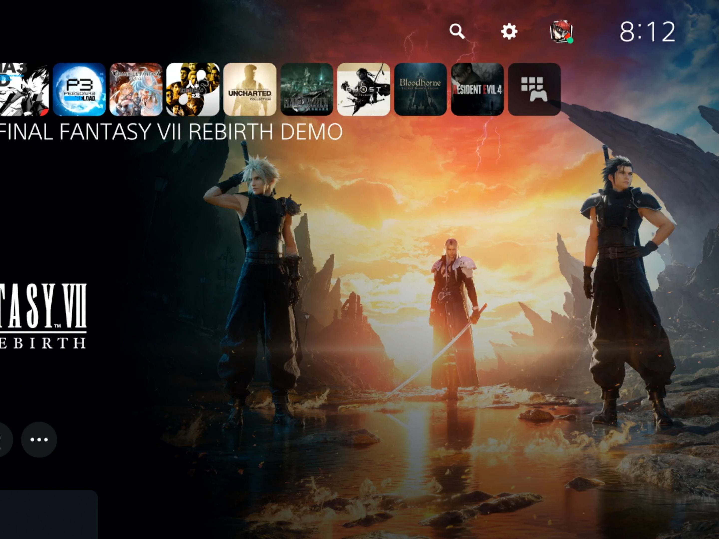 (更新中)【4k】ps5《最终幻想7重生》试玩版实况游戏流程