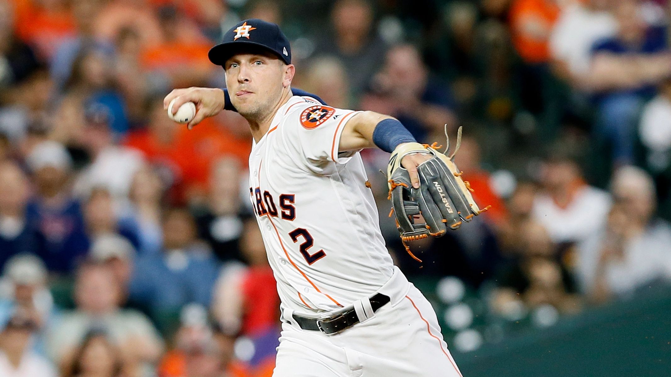 进入自由球员市场的太空人三垒手 Alex Bregman 手肘手术成功并愿意移防二垒哔哩哔哩bilibili