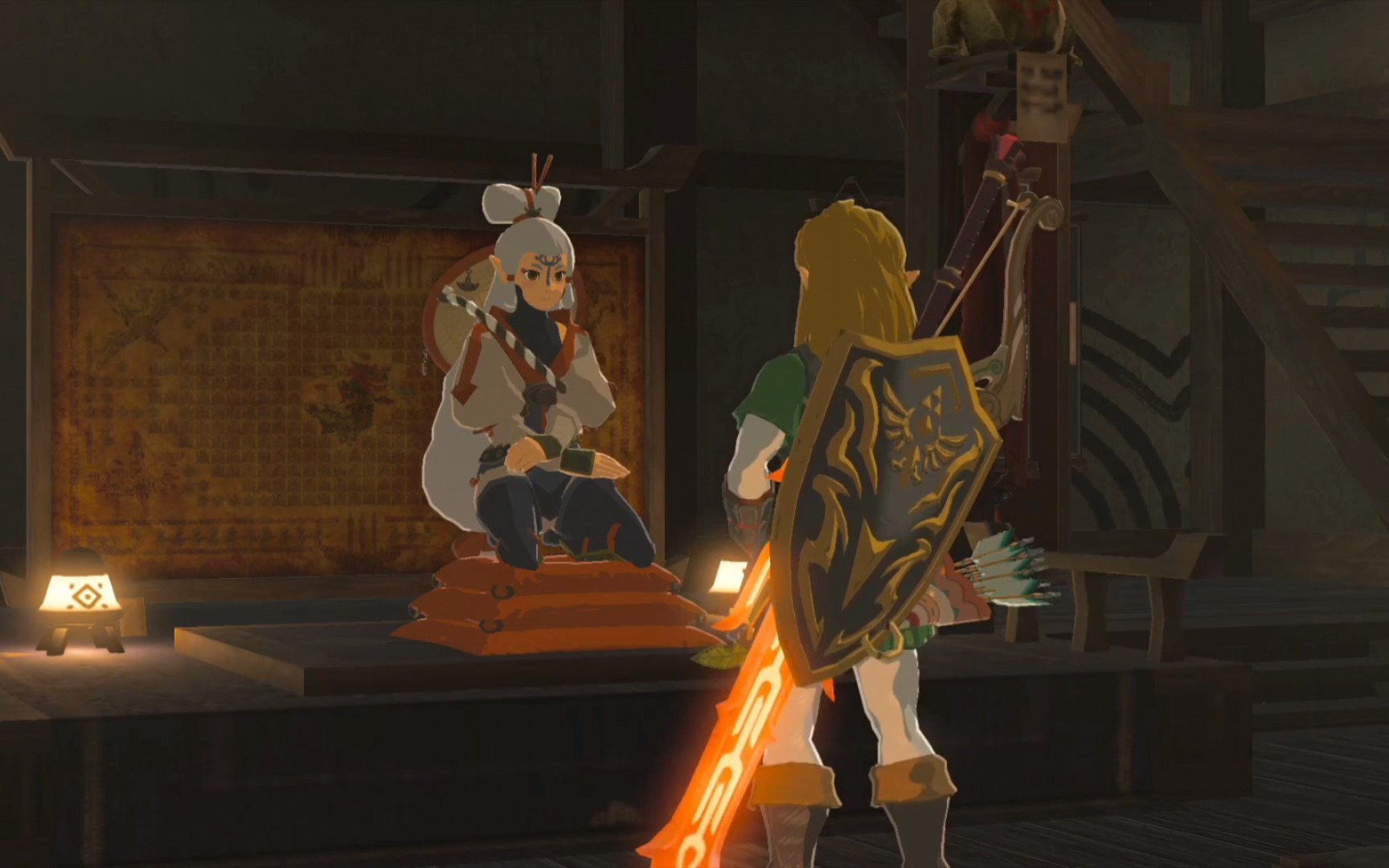 『塞尔达传说』年轻的英帕和普尔亚