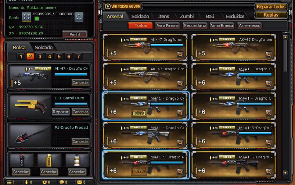 cf单机版英雄武器随便买