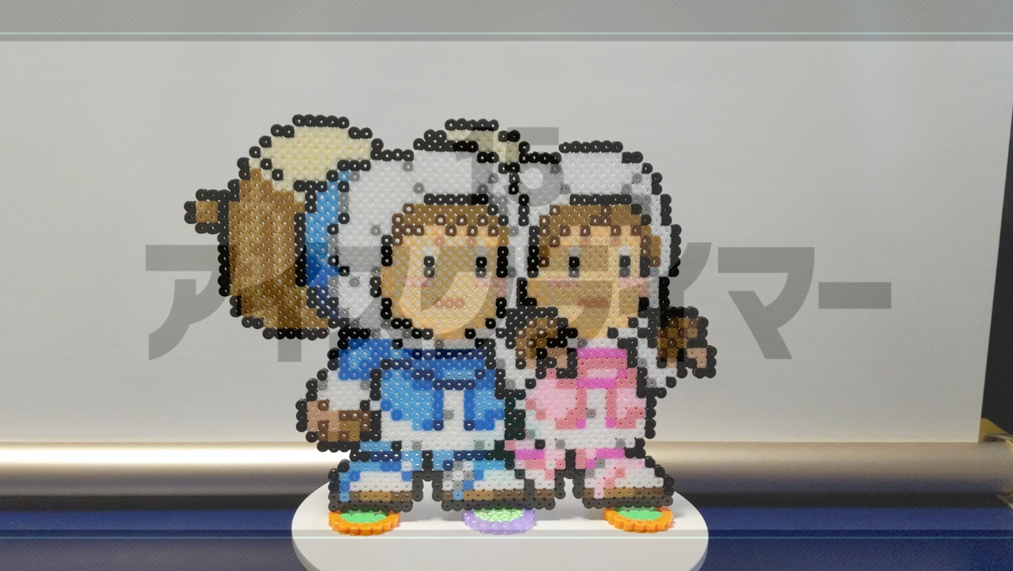 任天堂全明星大乱斗特别版全人物像素拼豆摆件 15号参战斗士 敲冰块