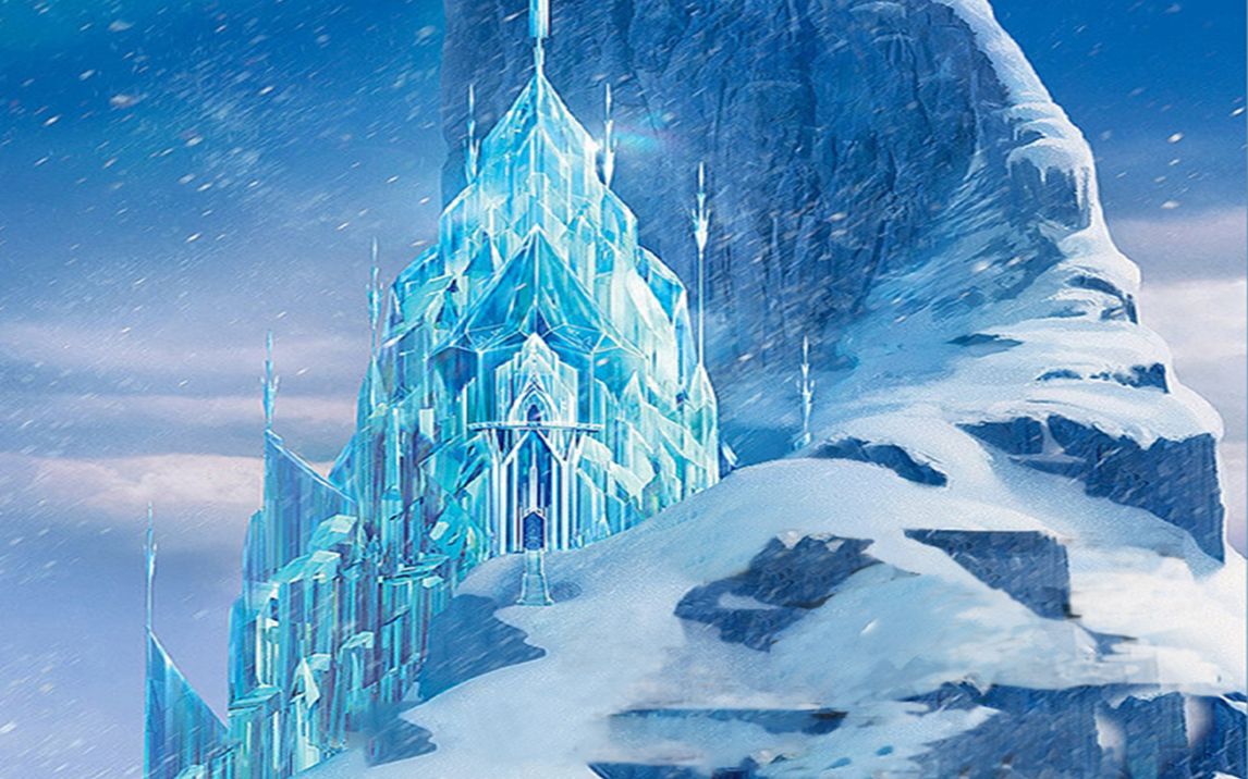 【maya场景建模】次世代冰雪奇缘场景模型制作,maya房子建模