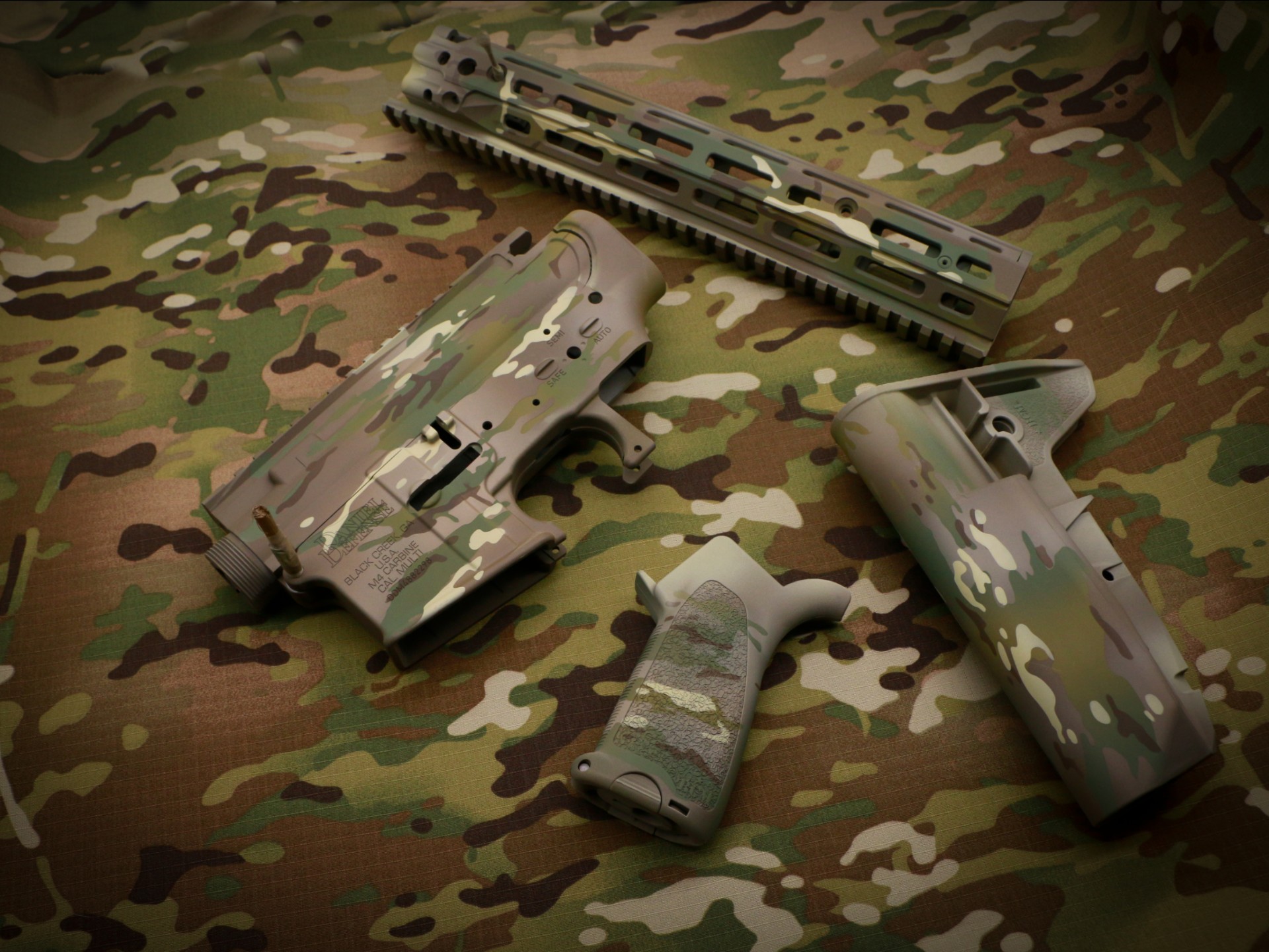 mc全地形迷彩 一比一复刻陶瓷涂层涂装