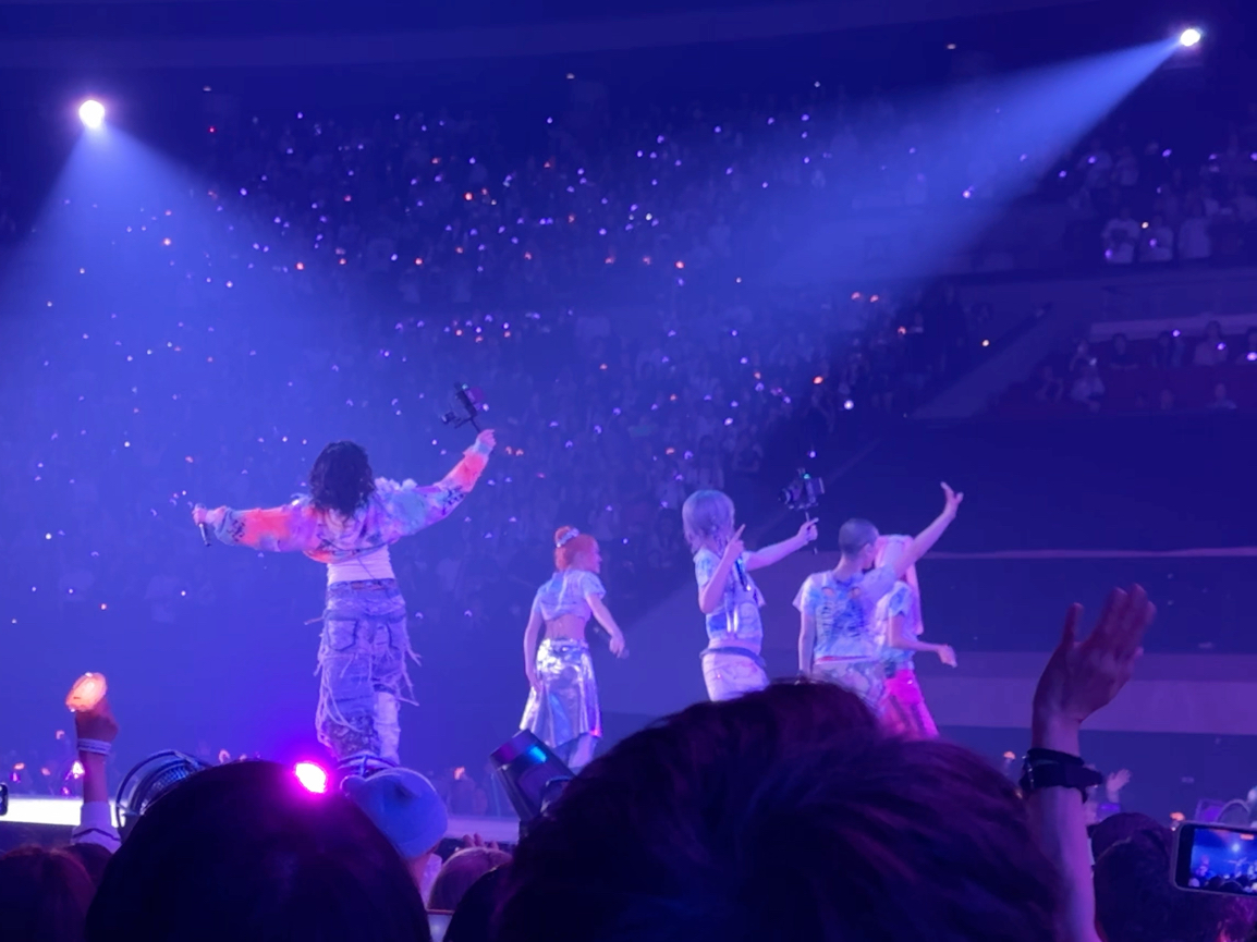 xg 大阪首场演唱安可舞台 new dance