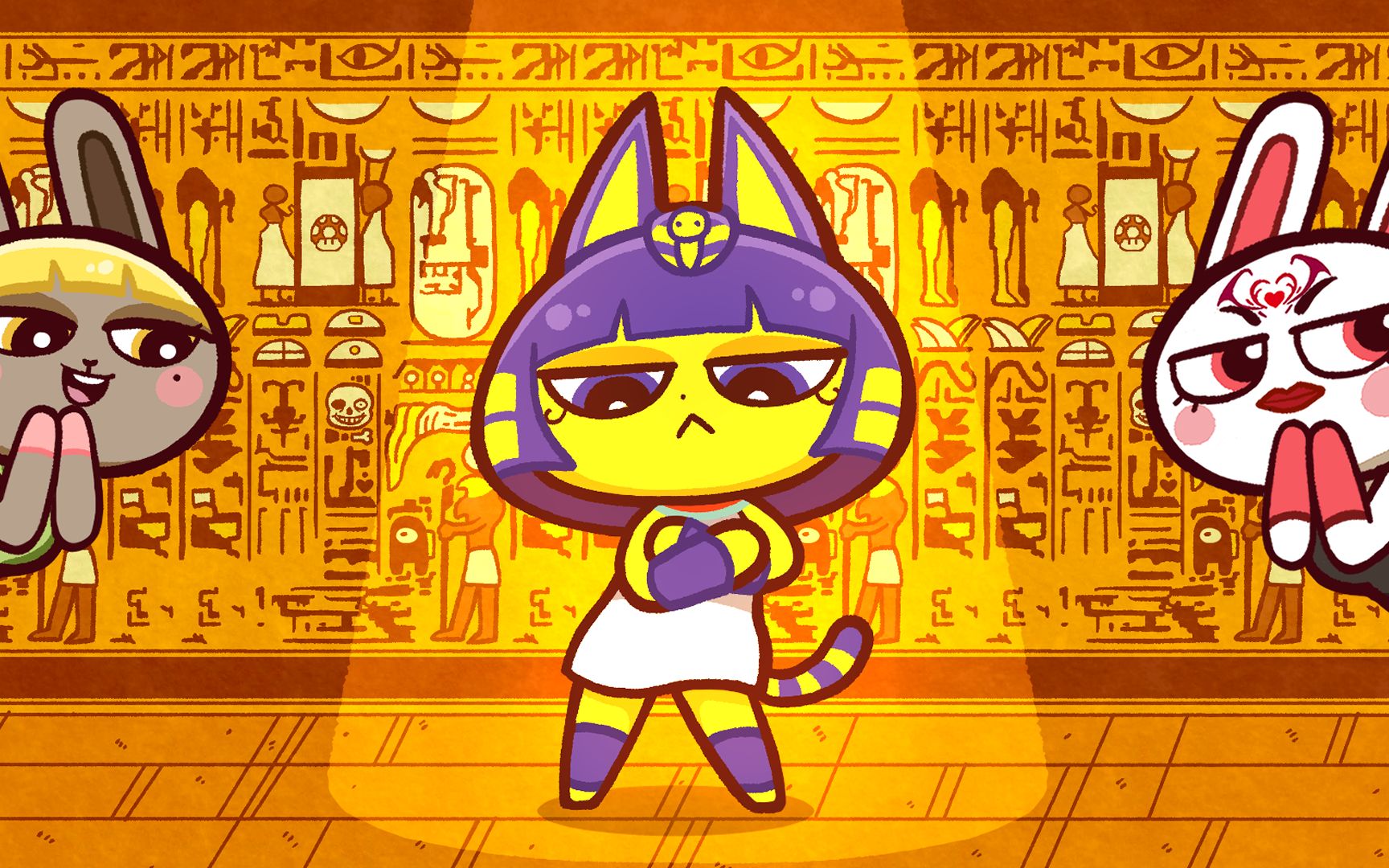 [图]Cat On The Ceiling (Ankha - Animal Crossing)