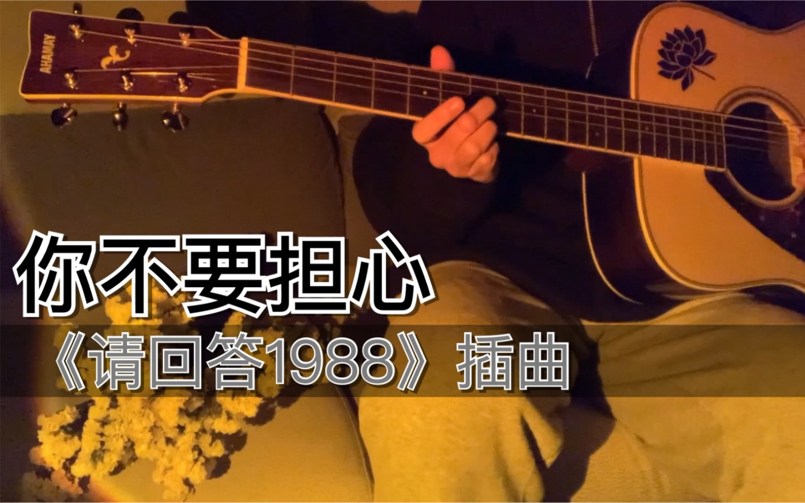 [图]你不要担心 《请回答1988》插曲 弹唱但愿青春值得追忆