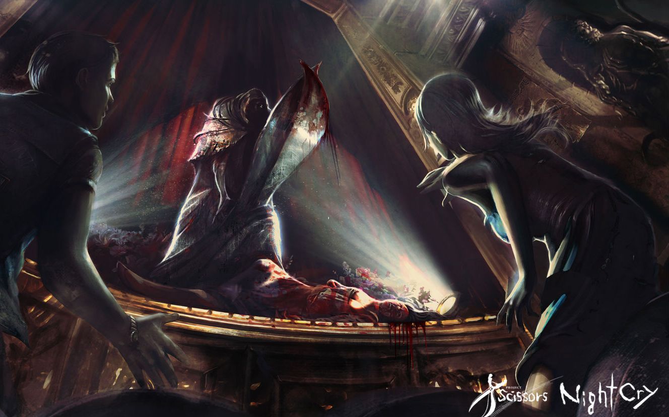 【断点解说】恐怖游戏夜啼试玩剧情解说 ep2 大胸妹妹再现江湖,断点