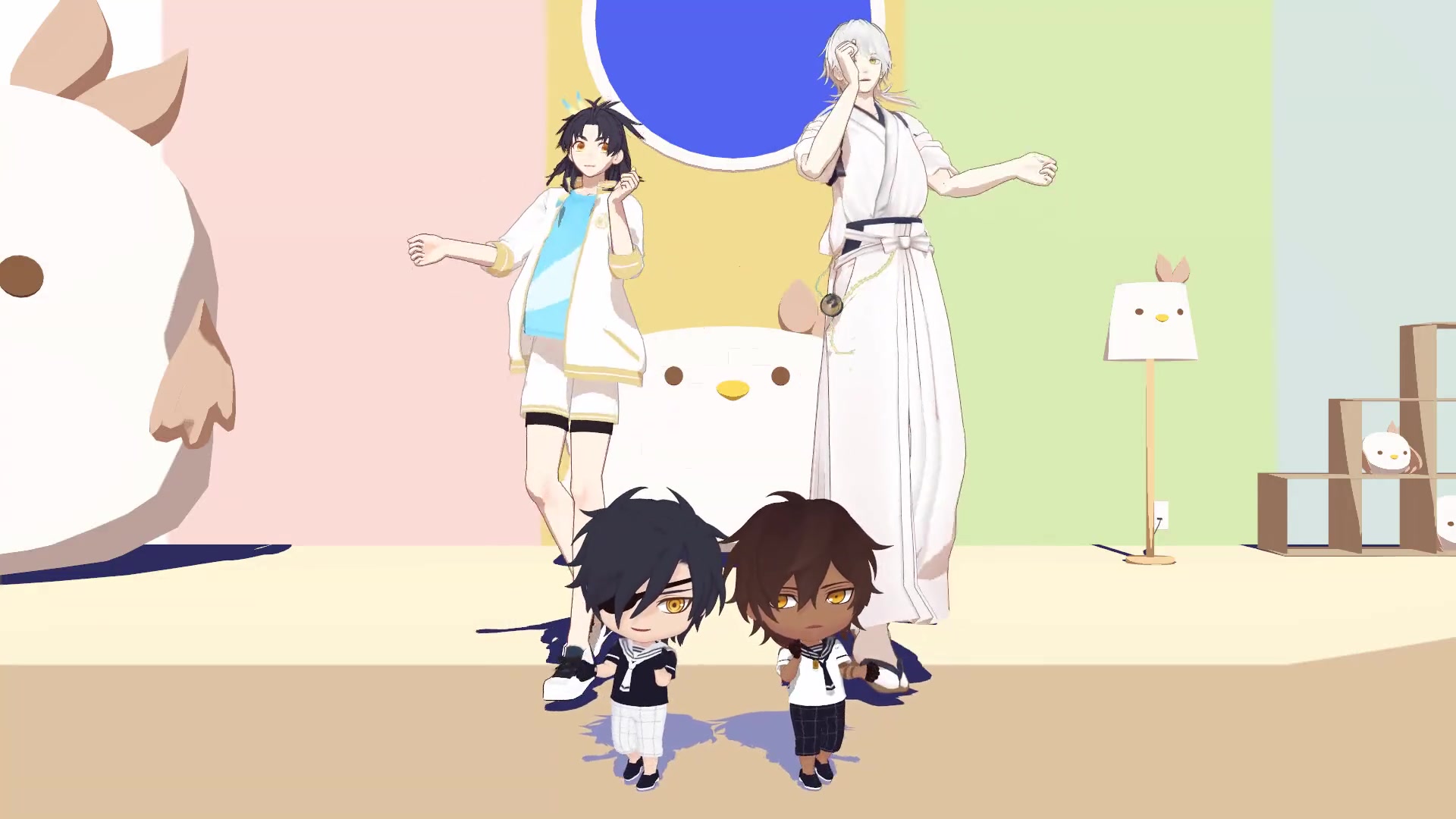 【MMD刀剑乱舞】ねん自己爱性カワイズム哔哩哔哩bilibili