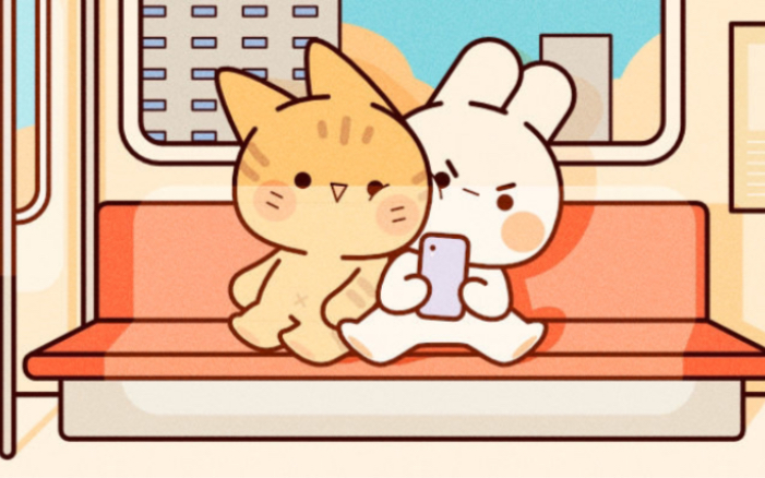 傻喵呆兔系列动态表情_哔哩哔哩_bilibili