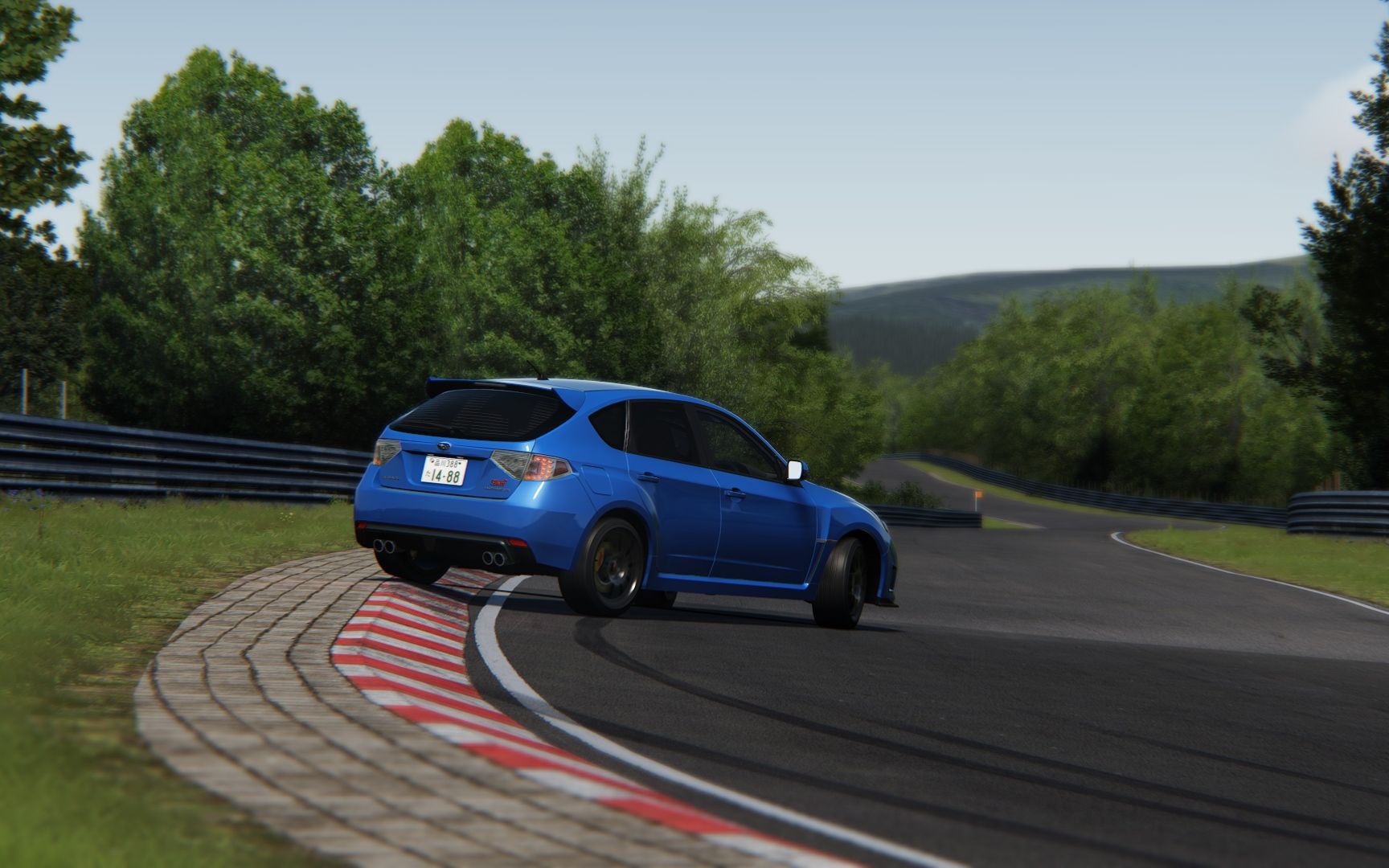 神力科莎屌车mod推荐subaru impreza wrx sti 顺便刷圈纽北 【带踏板