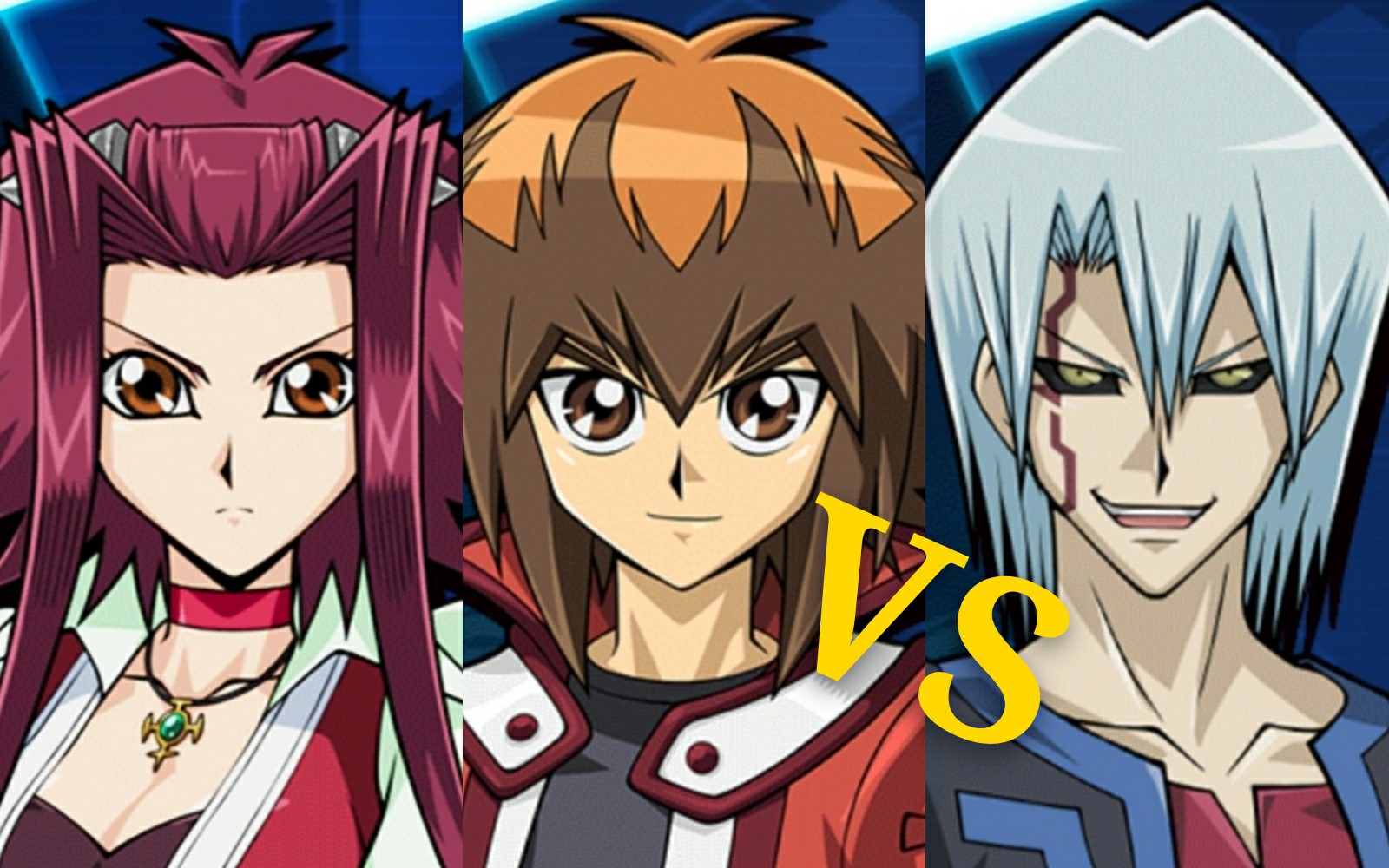 【游戏王dl】游城十代 十六夜秋vs暗痣人鬼柳?