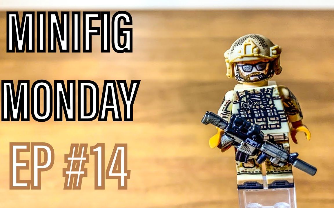 【乐高第三方人仔】brickmania modern us navy seal minifig review