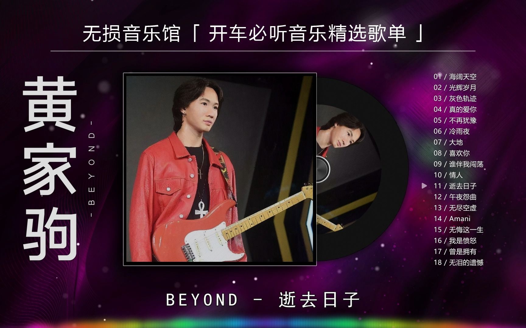 beyond经典粤语老歌《逝去日子》,前奏响起,脑海回忆满满!