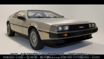 典藏中古车 跨界人生回到未来的delorean Dmc 12 哔哩哔哩 Bilibili