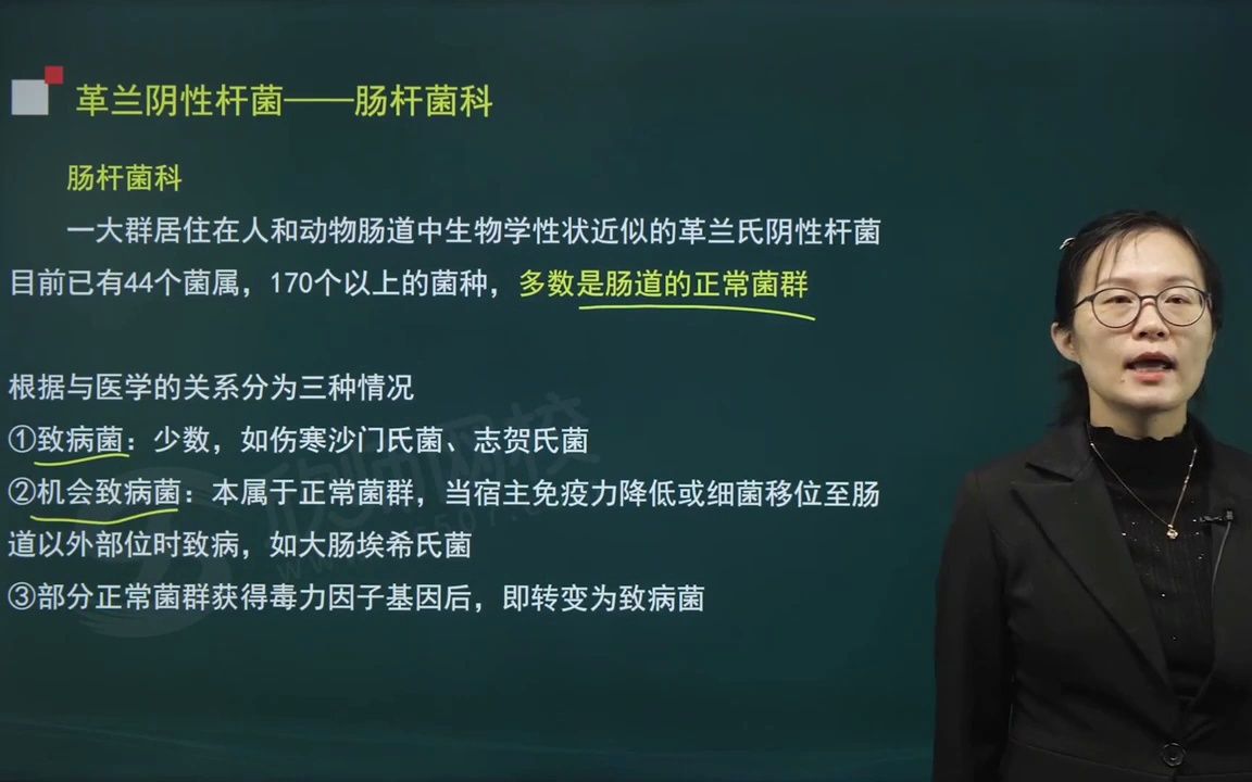 [图]2023年微生物检验技术（医学高级职称副高）考试视频 大肠埃希菌01