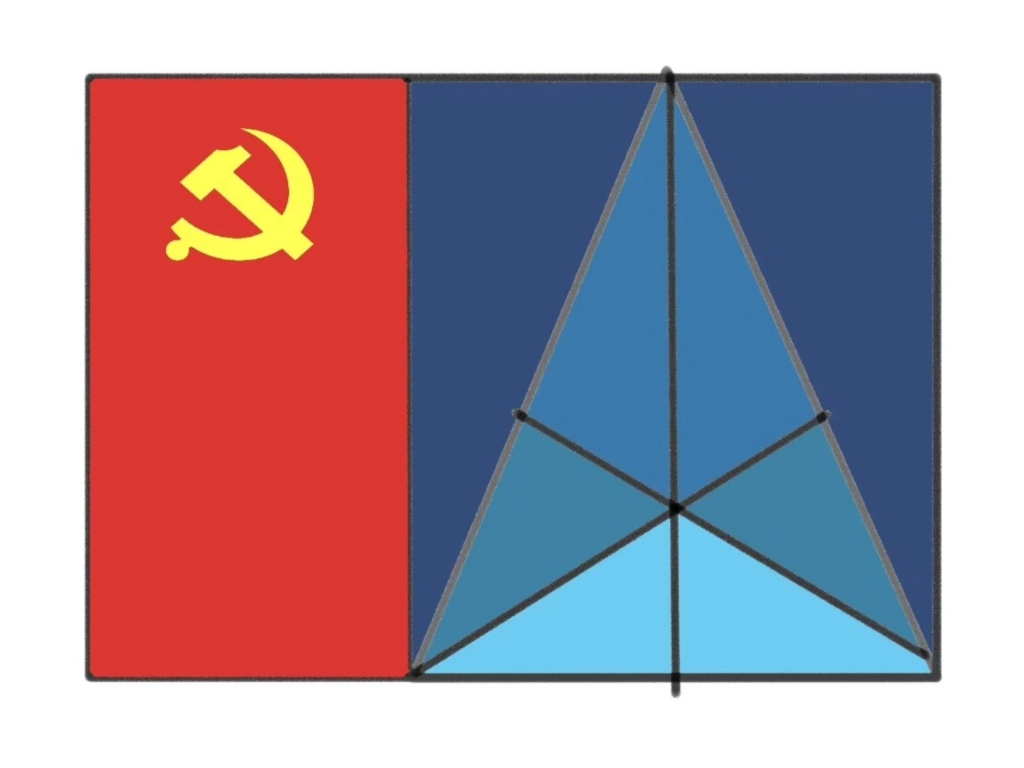 自己设计的亚特兰蒂斯国旗