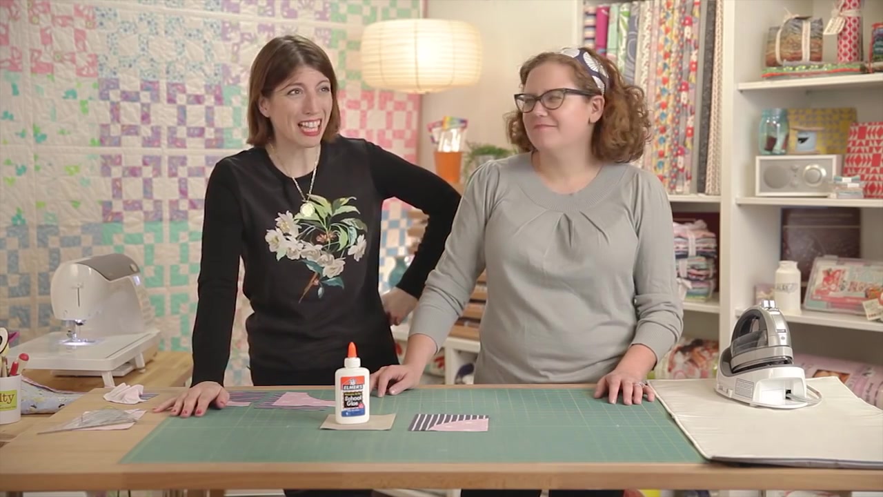 拼布 如何涂胶 what is glue basting