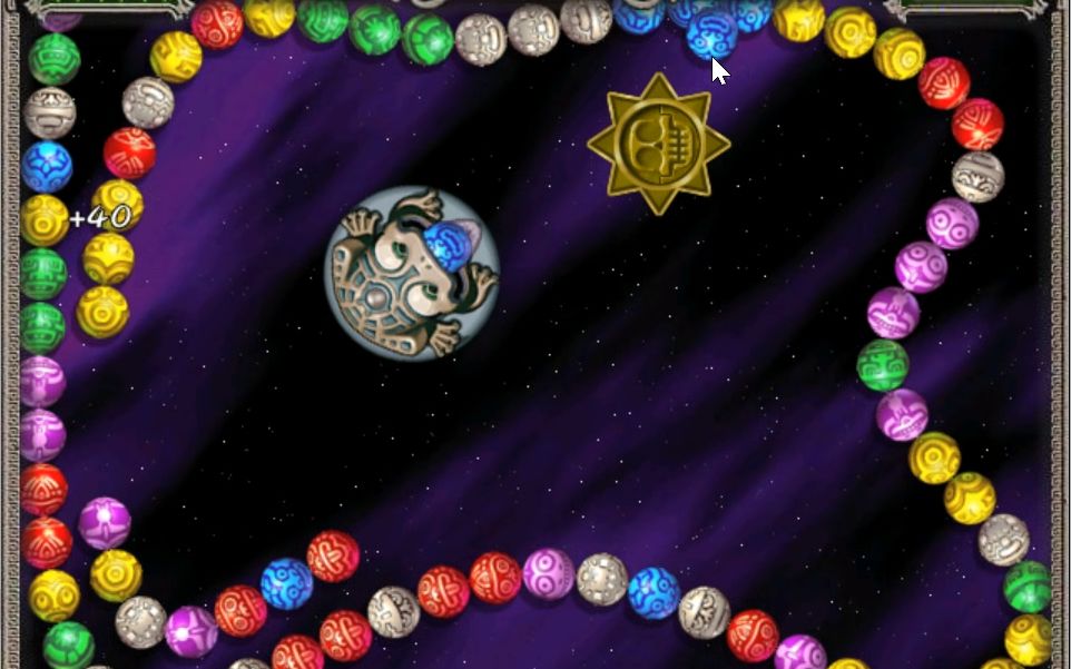 [祖玛]飘上太空的青蛙