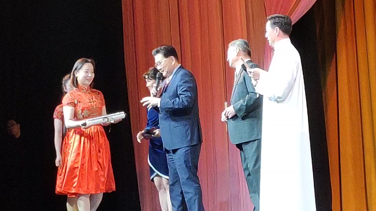 评弹★杨聪赠墨竹图予姜啸博 2021.02.26天蟾