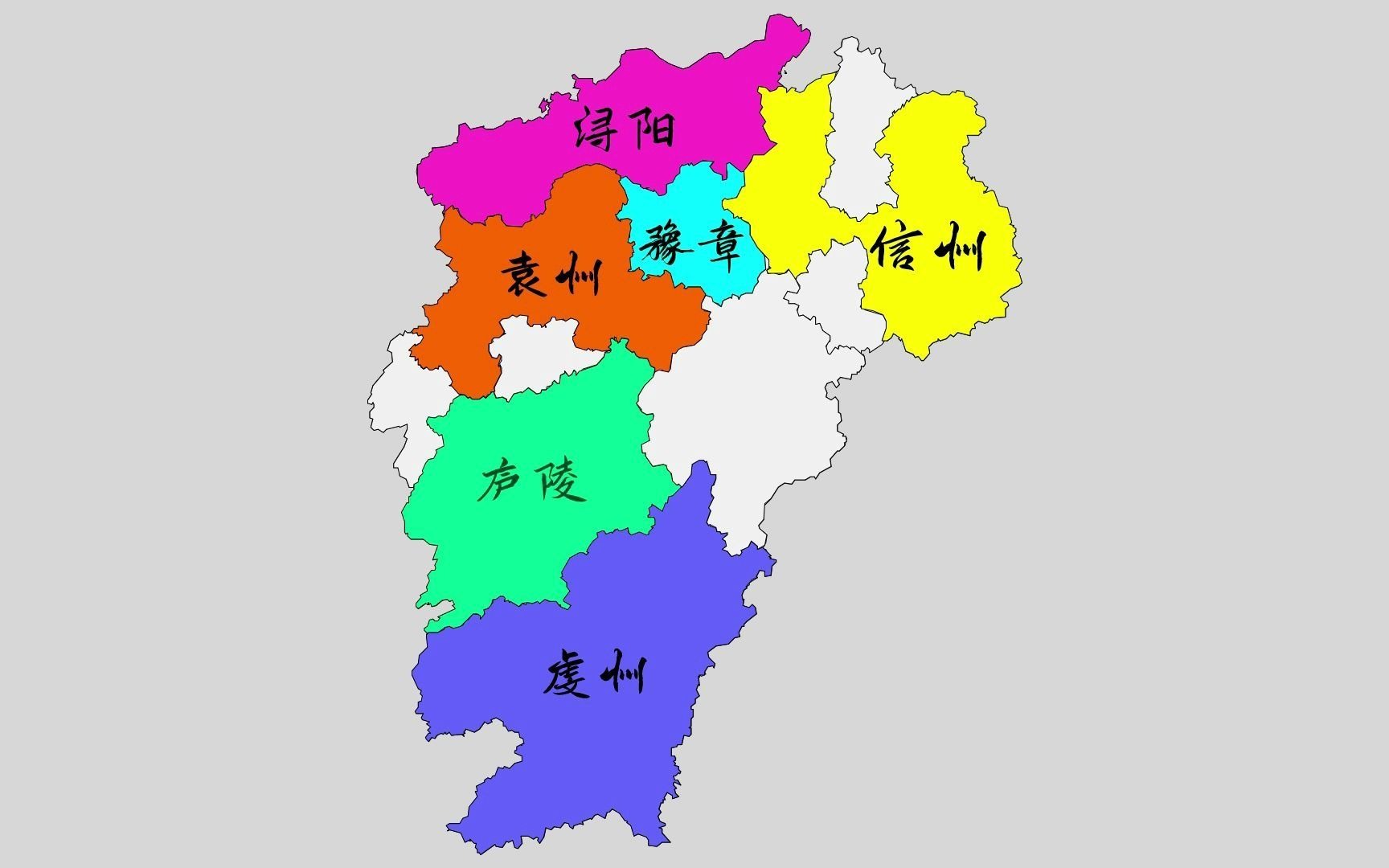 如果恢复江西各市的古称